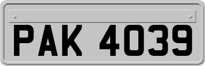 PAK4039
