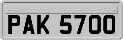 PAK5700