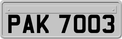 PAK7003