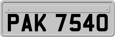 PAK7540