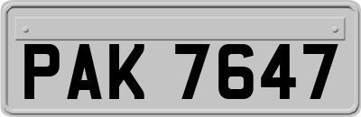 PAK7647