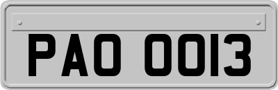 PAO0013