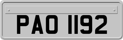 PAO1192