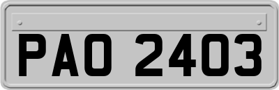 PAO2403
