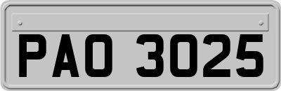 PAO3025
