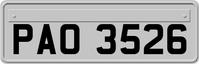 PAO3526