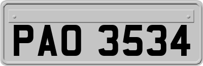 PAO3534