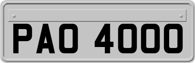 PAO4000