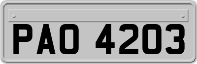 PAO4203