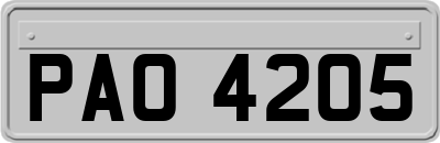 PAO4205