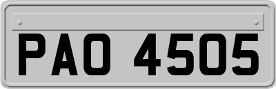 PAO4505