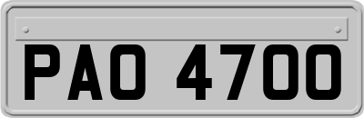 PAO4700