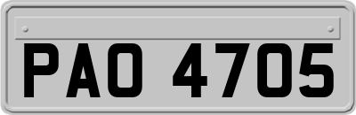 PAO4705