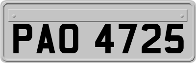 PAO4725
