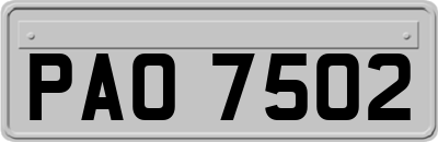 PAO7502