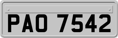 PAO7542