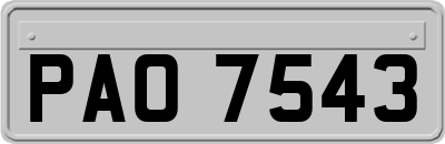 PAO7543