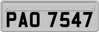 PAO7547