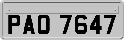 PAO7647