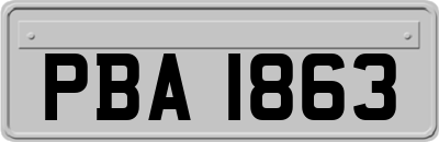 PBA1863