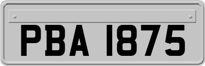 PBA1875