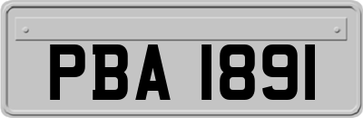 PBA1891