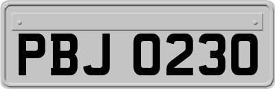 PBJ0230