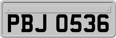 PBJ0536