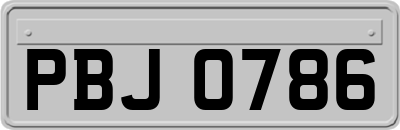 PBJ0786