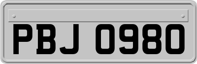 PBJ0980