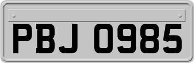 PBJ0985