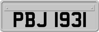 PBJ1931