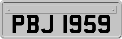 PBJ1959