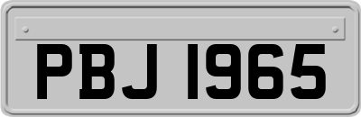 PBJ1965