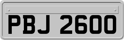 PBJ2600