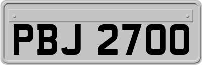 PBJ2700