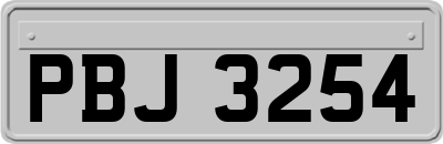 PBJ3254