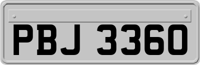 PBJ3360