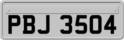 PBJ3504