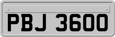 PBJ3600