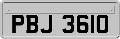 PBJ3610