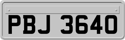 PBJ3640