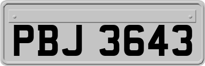 PBJ3643