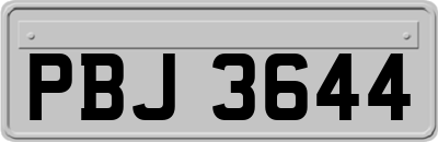 PBJ3644