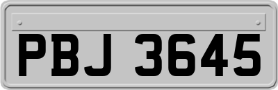 PBJ3645