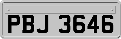 PBJ3646