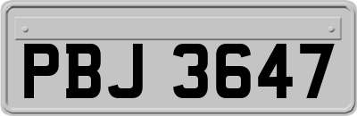 PBJ3647