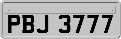 PBJ3777