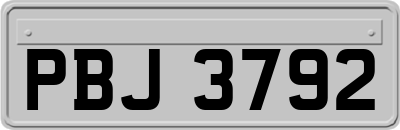 PBJ3792