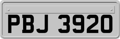 PBJ3920